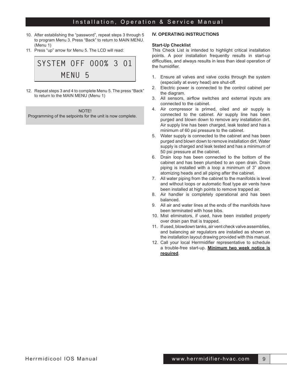 Herrmidifier Herrmidicool User Manual | Page 9 / 16