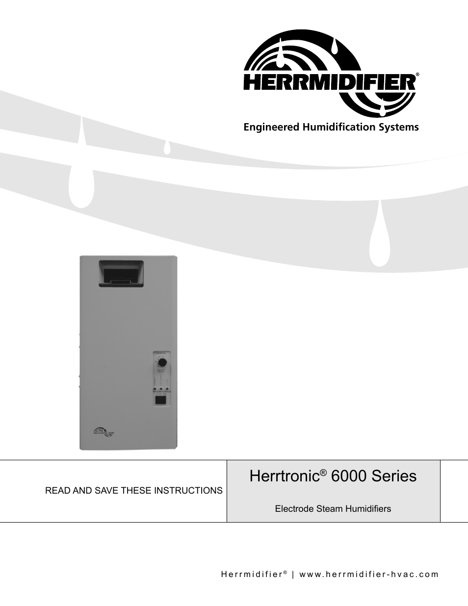 Herrmidifier Herrtronic 6000 Series User Manual | 24 pages