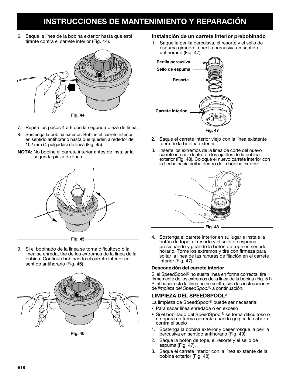 Instrucciones de mantenimiento y reparación | Cub Cadet CC4075 User Manual | Page 78 / 88