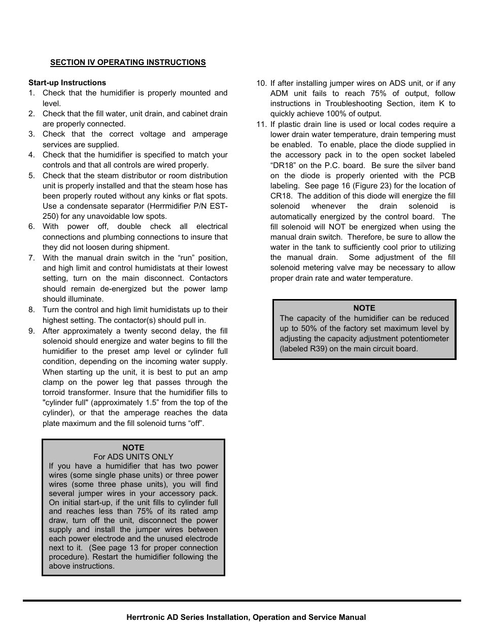 Herrmidifier Herrtronic AD User Manual | Page 11 / 24
