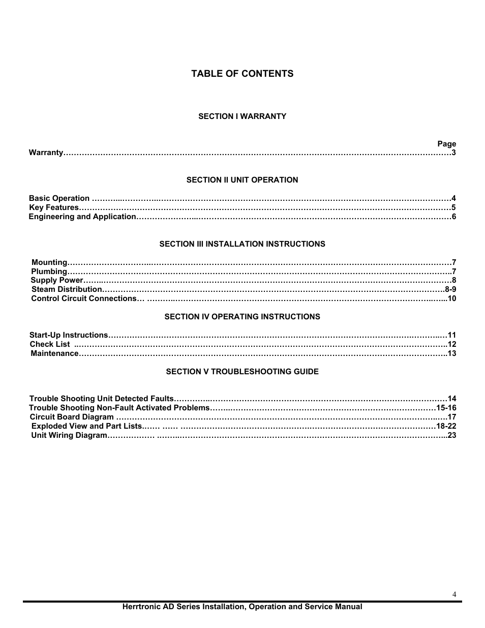 Herrmidifier Herrtronic AD User Manual | Page 2 / 24