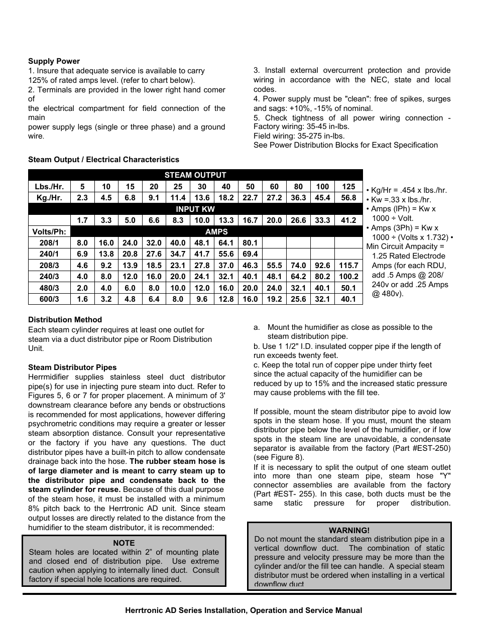 Herrmidifier Herrtronic AD User Manual | Page 8 / 24