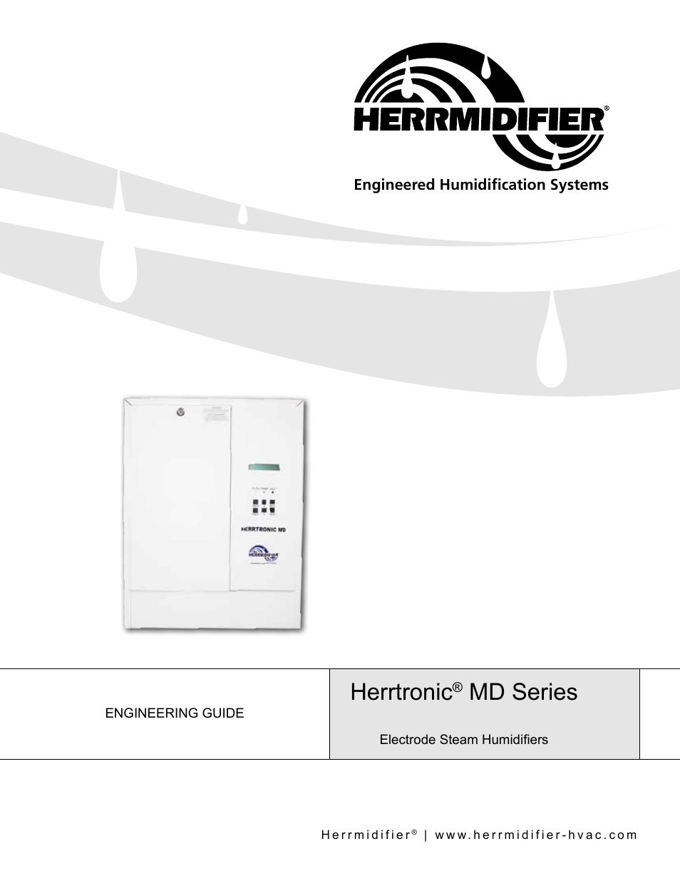 Herrmidifier Herrtronic MD Engineering Guide User Manual | 12 pages