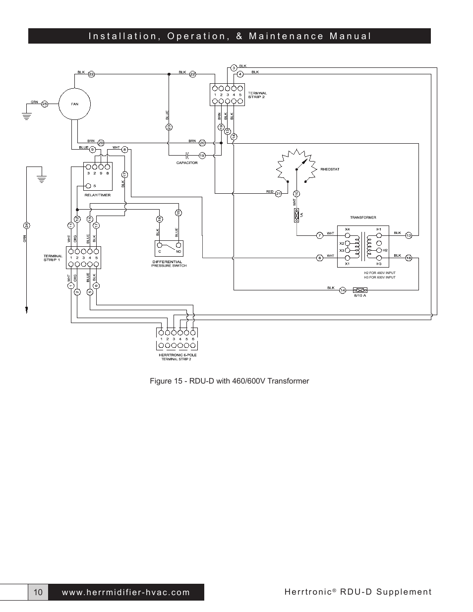 Herrmidifier Herrtronic RDU-D User Manual | Page 10 / 14