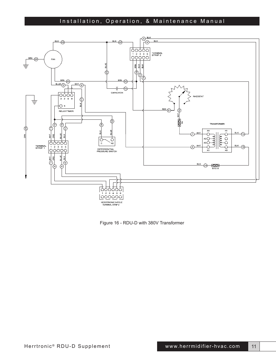 Herrmidifier Herrtronic RDU-D User Manual | Page 11 / 14