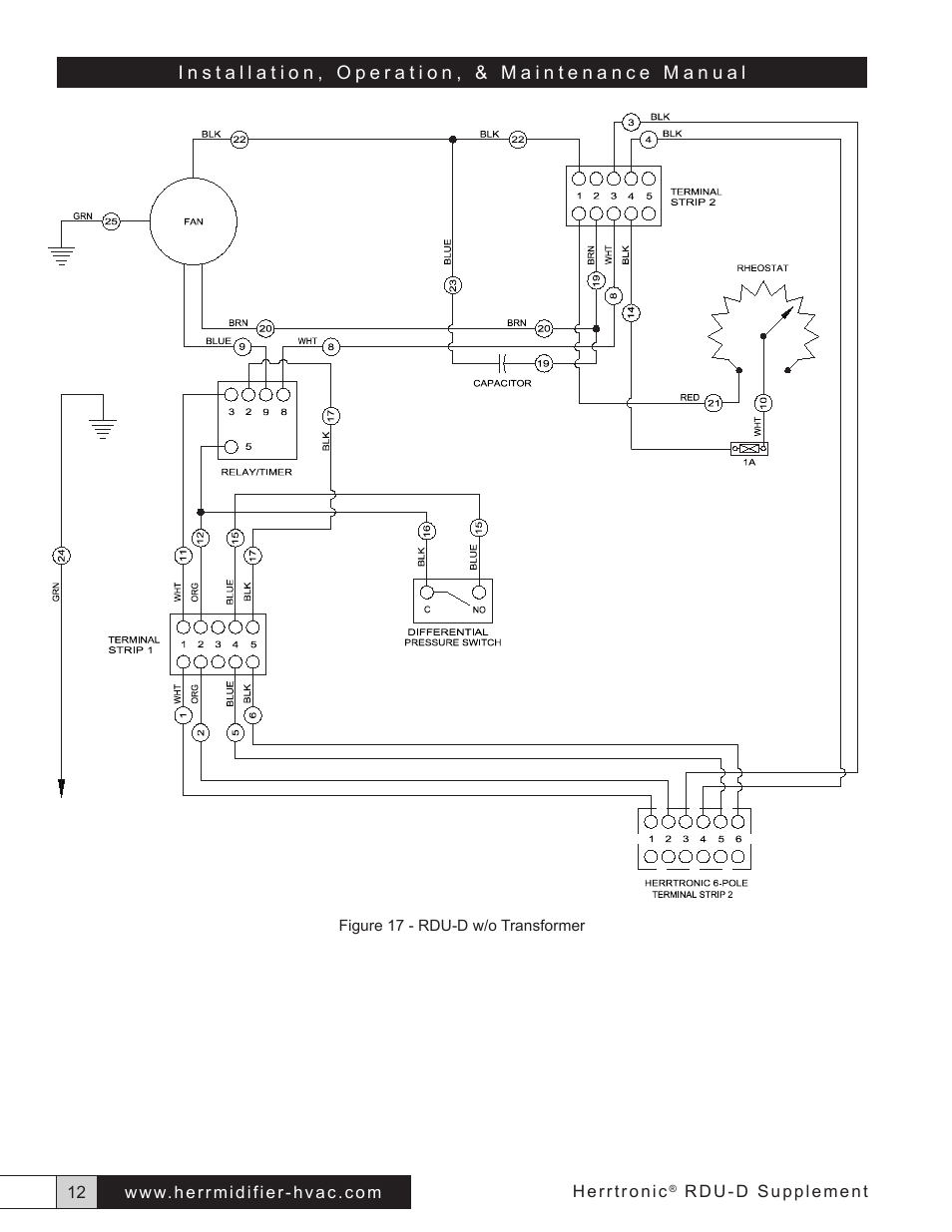 Herrmidifier Herrtronic RDU-D User Manual | Page 12 / 14