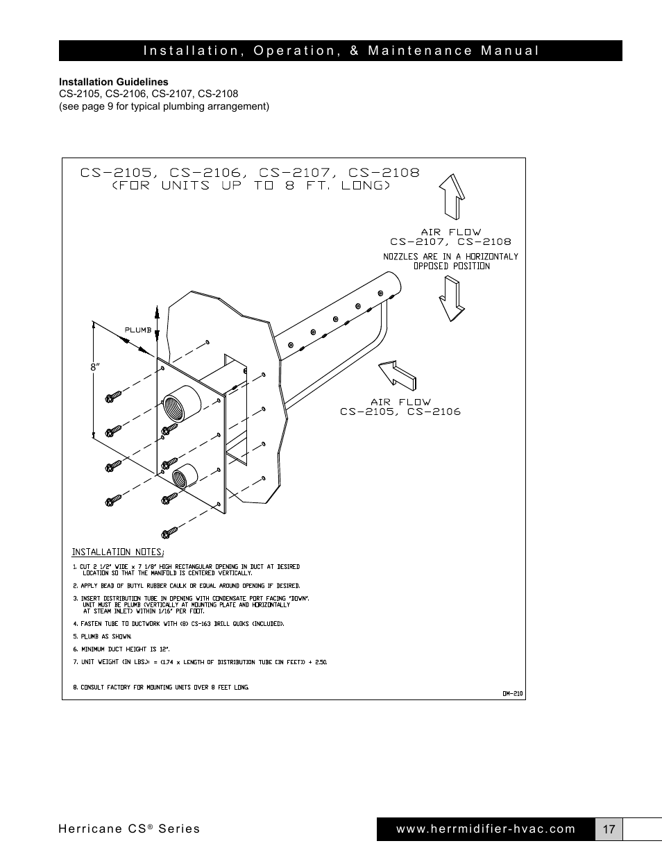 Herrmidifier Herricane CS User Manual | Page 17 / 28