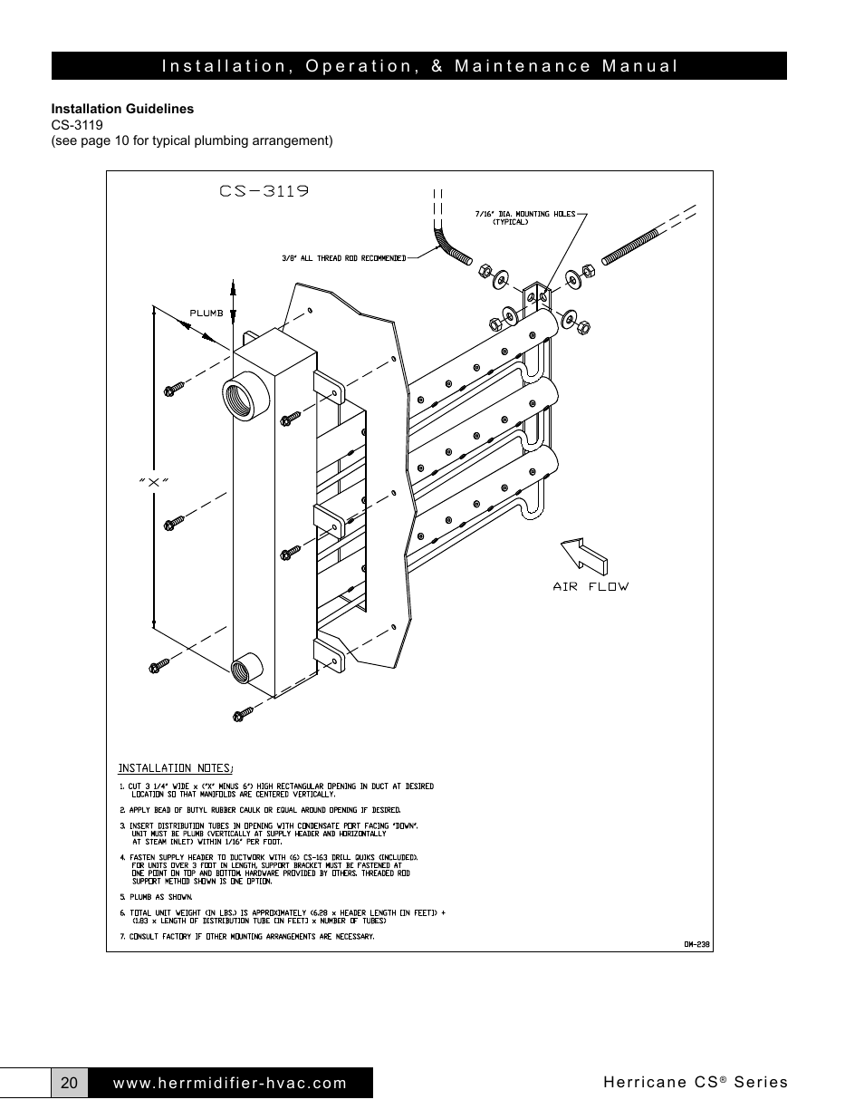 Herrmidifier Herricane CS User Manual | Page 20 / 28