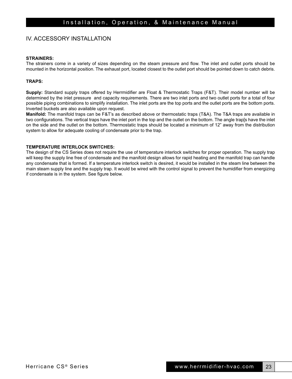 Herrmidifier Herricane CS User Manual | Page 23 / 28