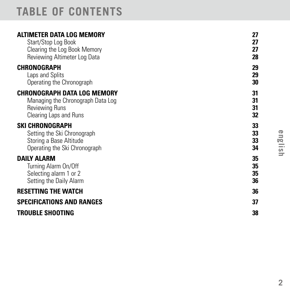 Highgear Aerial User Manual | Page 3 / 40