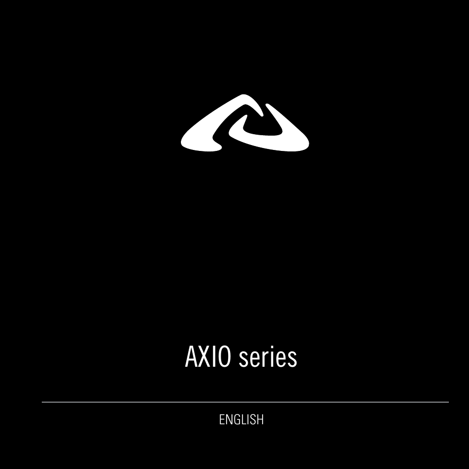 Highgear Axio Max User Manual | 28 pages
