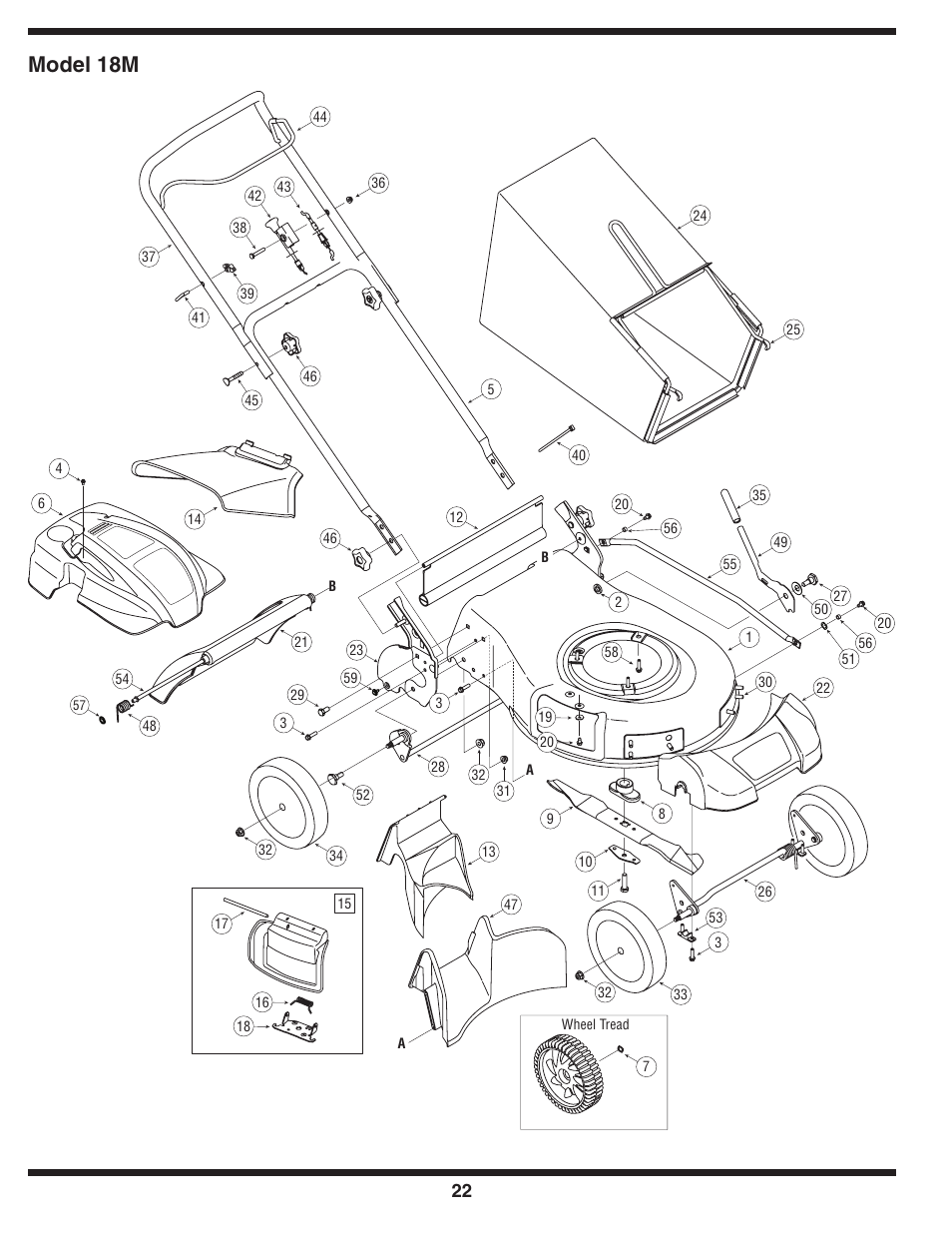 Model 18m | Cub Cadet 18M User Manual | Page 22 / 28