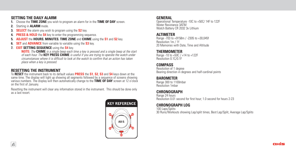 Highgear Axis User Manual | Page 18 / 20