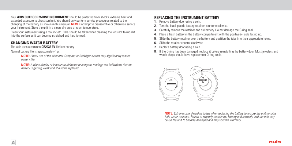 Highgear Axis User Manual | Page 4 / 20