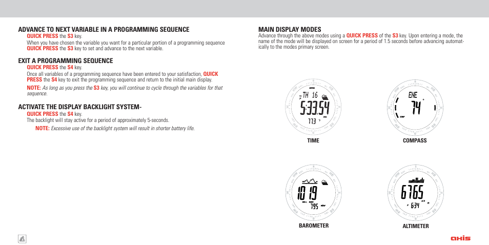 Highgear Axis User Manual | Page 7 / 20