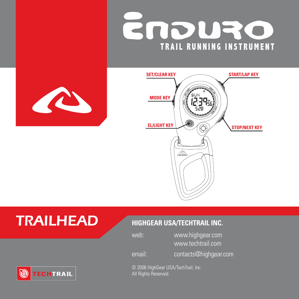 Highgear Enduro TrailHead User Manual | Page 19 / 19