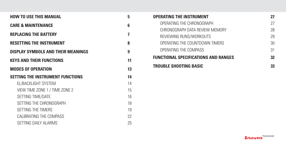 Highgear Enduro TrailHead User Manual | Page 3 / 19