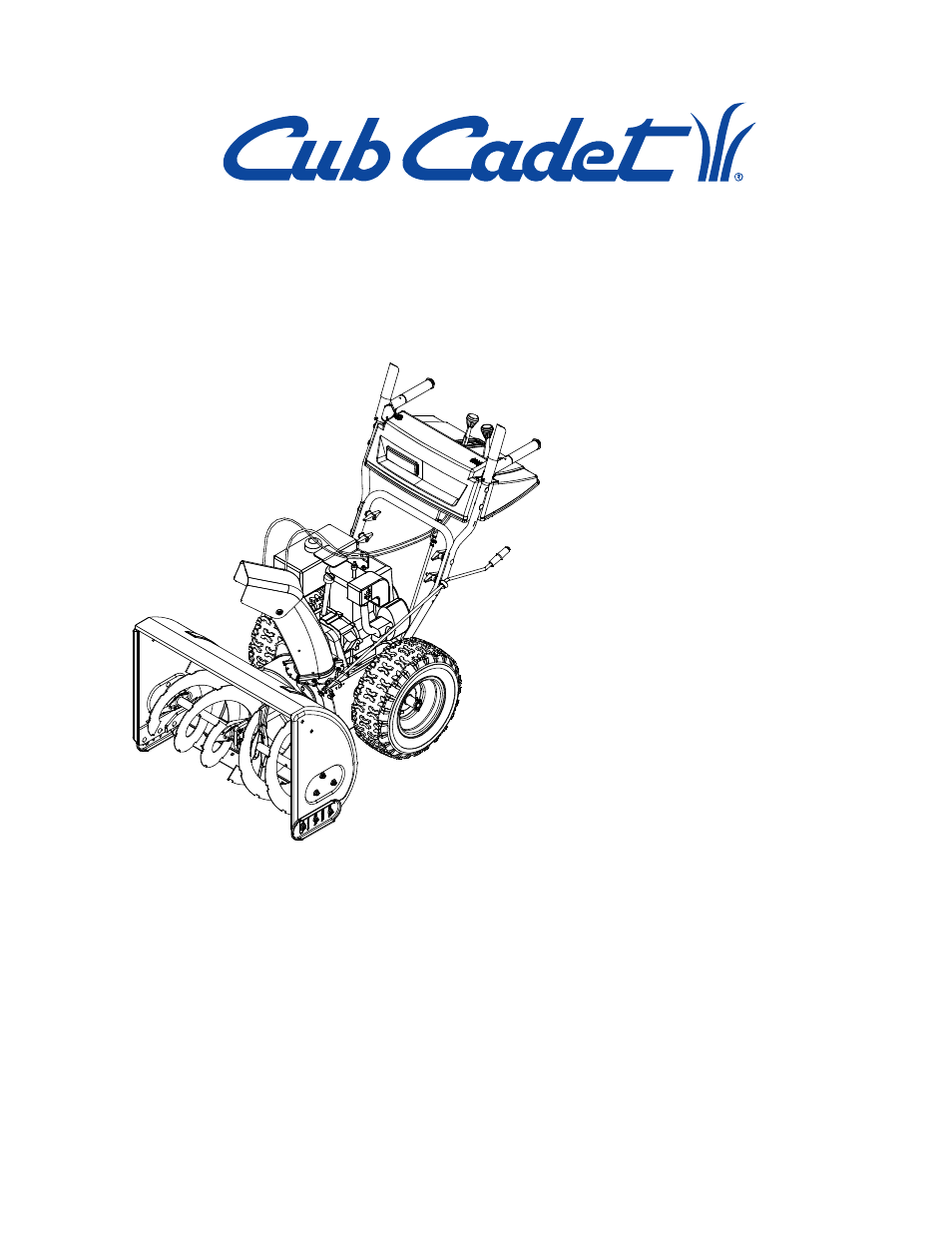 Cub Cadet 522 WE User Manual | 28 pages