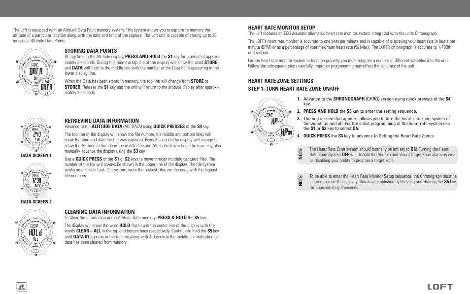 Loft | Highgear Loft User Manual | Page 12 / 19