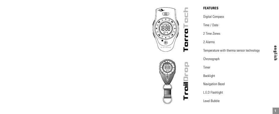 Terra tech trail drop | Highgear TrailDrop User Manual | Page 2 / 7
