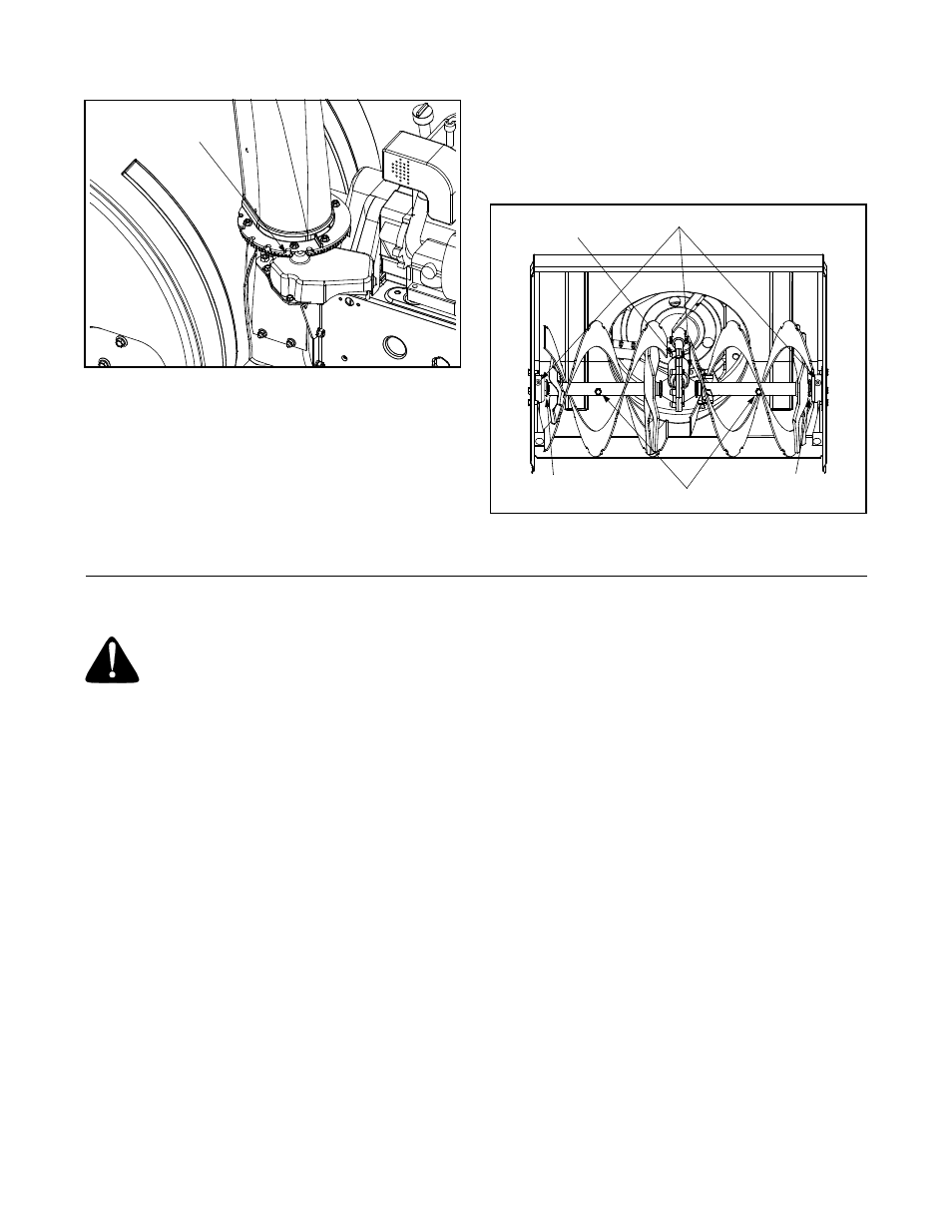 Engine, Augers, Shave plate and skid shoes | Belt removal and replacement | Cub Cadet 850 SWE User Manual | Page 12 / 28