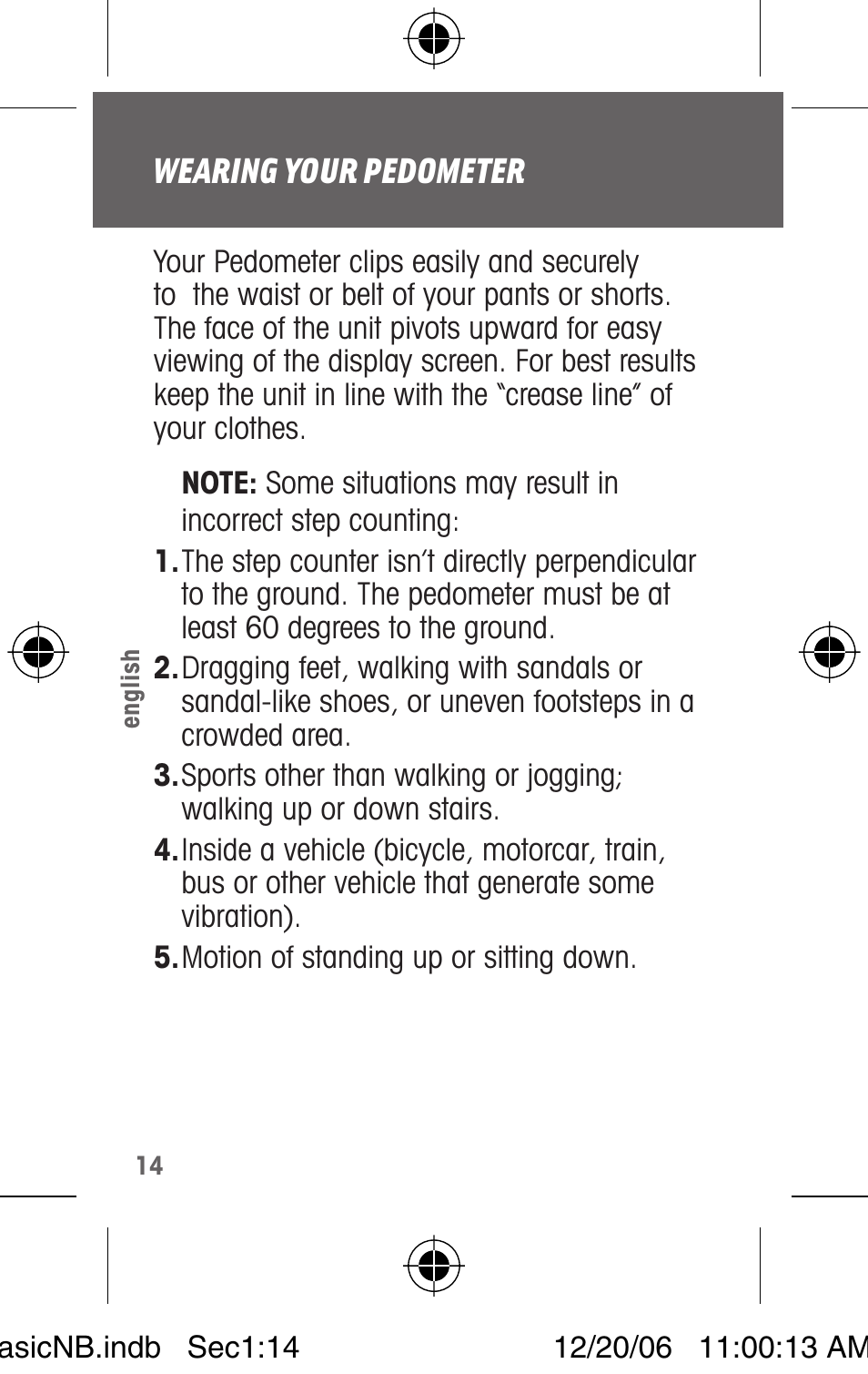 Highgear VIA FM User Manual | Page 16 / 20