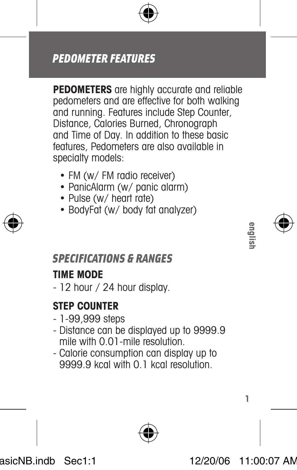 Highgear VIA FM User Manual | Page 3 / 20