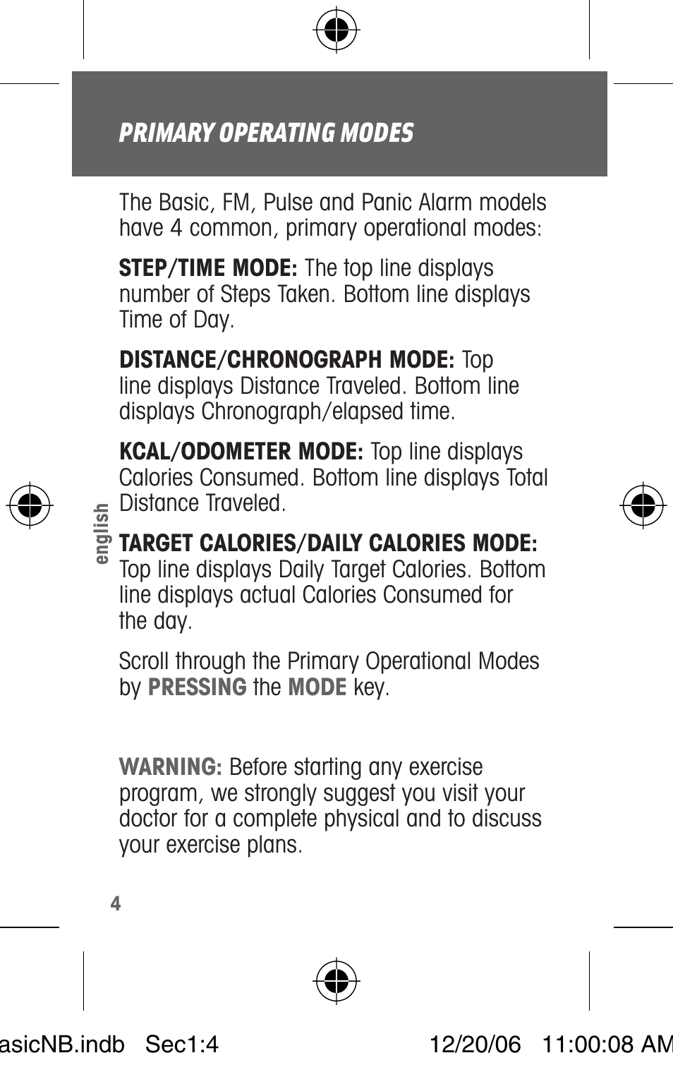 Highgear VIA FM User Manual | Page 6 / 20