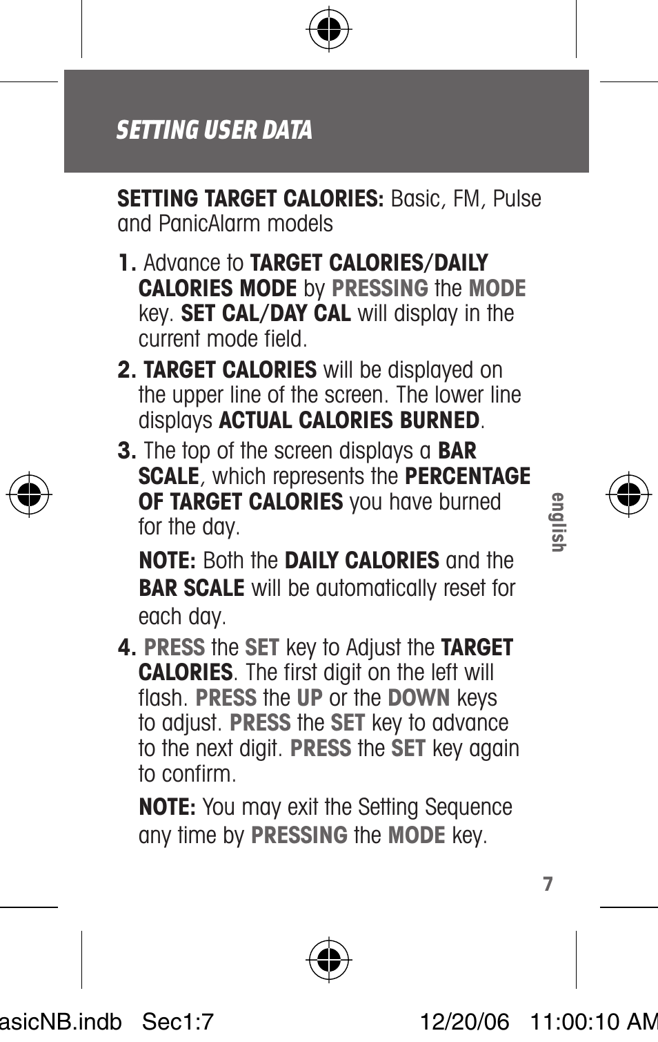 Highgear VIA FM User Manual | Page 9 / 20