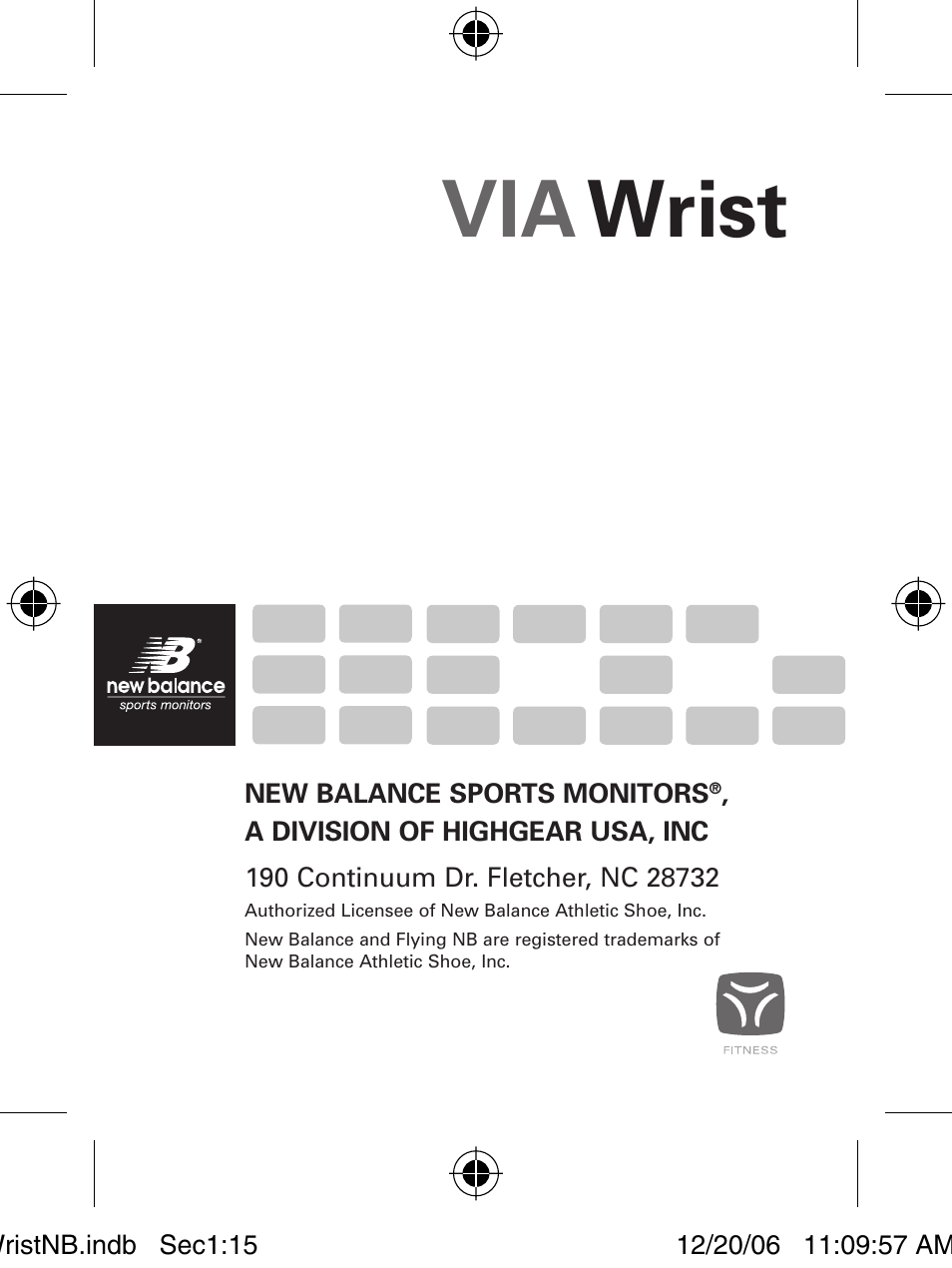Õèà öñèòó | Highgear VIA Wrist User Manual | Page 16 / 16