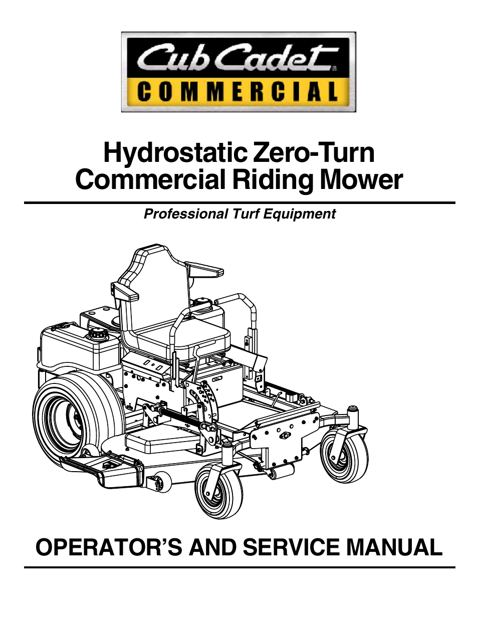 Cub Cadet 60-inch & 72-inch Fabricated Deck User Manual | 32 pages