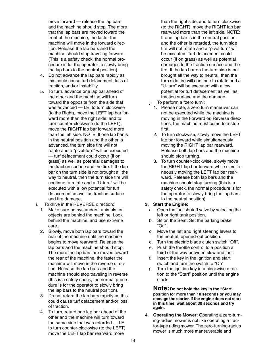 Cub Cadet 60-inch & 72-inch Fabricated Deck User Manual | Page 14 / 32