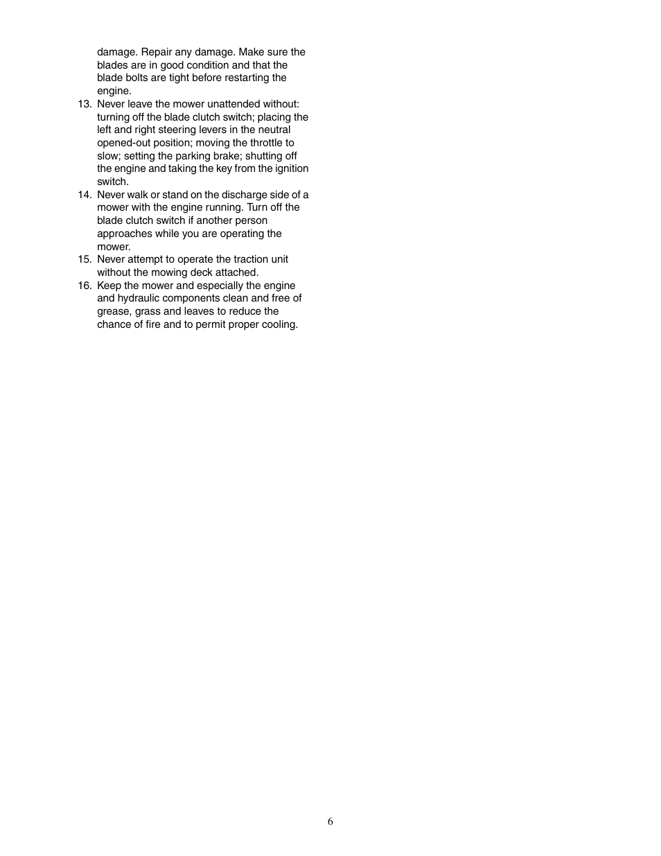 Cub Cadet 60-inch & 72-inch Fabricated Deck User Manual | Page 6 / 32