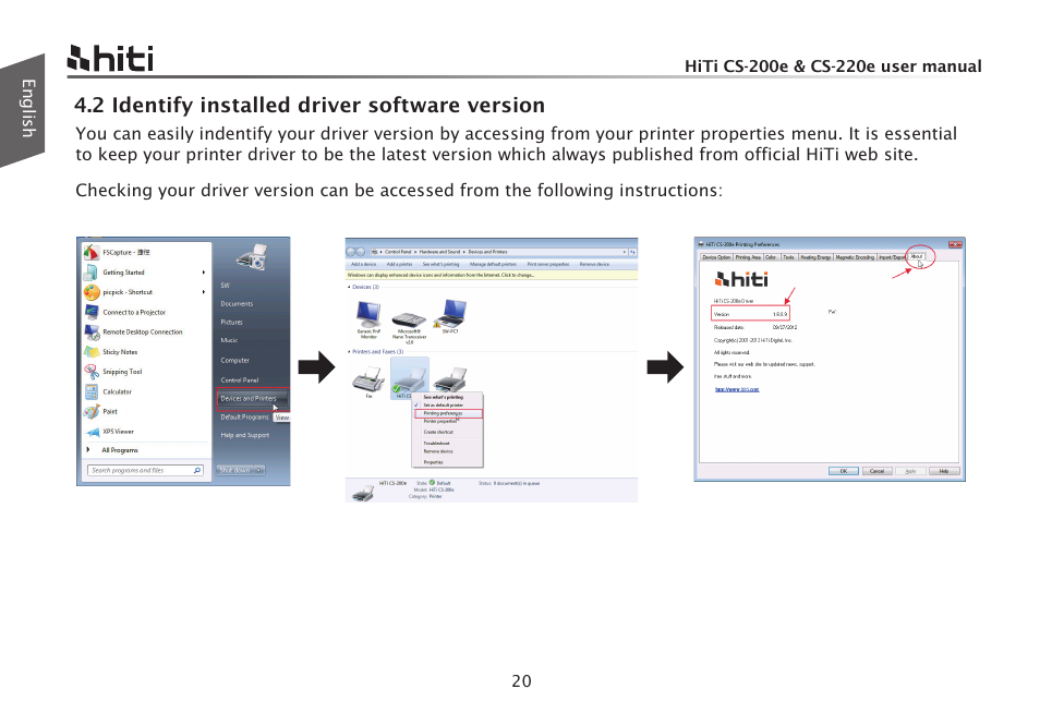 HiTi CS-200e User Manual | Page 22 / 113