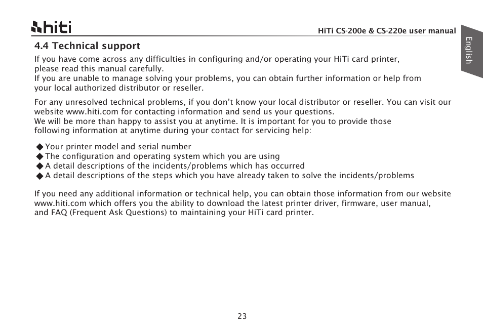 HiTi CS-200e User Manual | Page 25 / 113