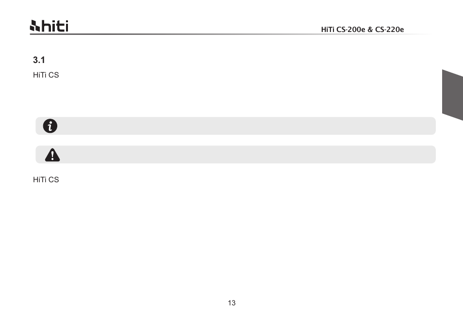 第三章：清潔保養維護 | HiTi CS-200e User Manual | Page 43 / 113