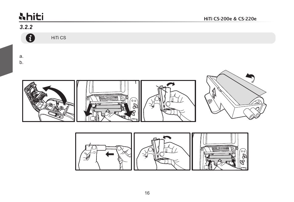 2 替換集塵膠捲器 | HiTi CS-200e User Manual | Page 46 / 113
