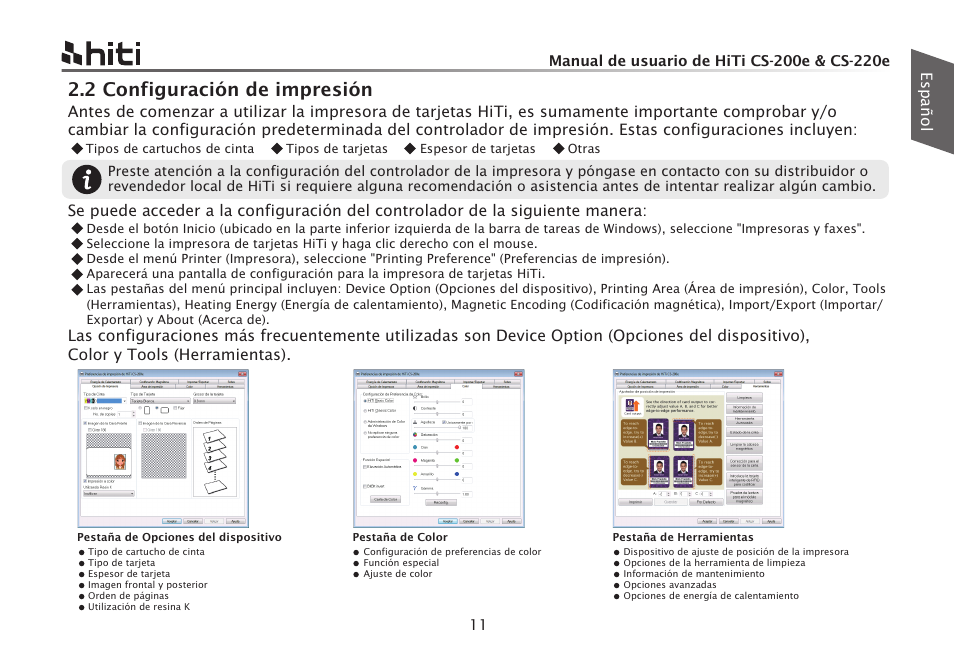2 configuración de impresión | HiTi CS-200e User Manual | Page 97 / 113