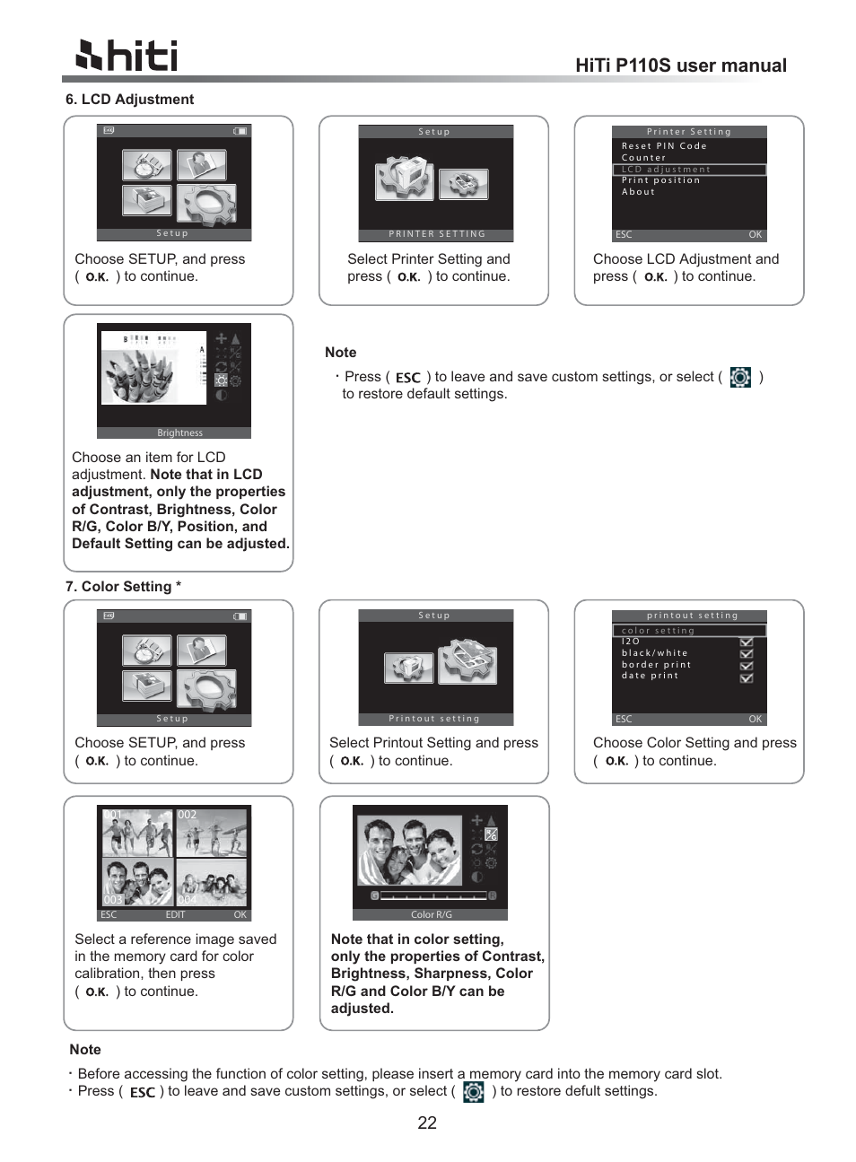 Hiti p110s user manual | HiTi P110 User Manual | Page 24 / 32