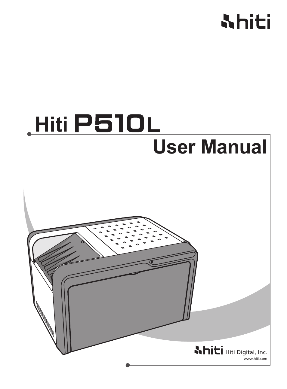 HiTi P510L User Manual | 12 pages