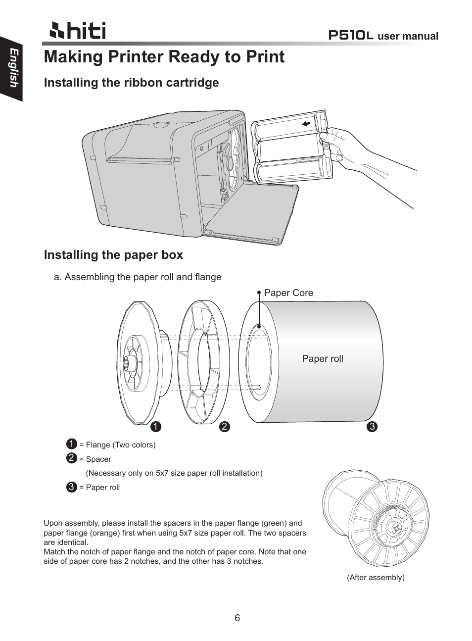 Making printer ready to print | HiTi P510L User Manual | Page 6 / 12