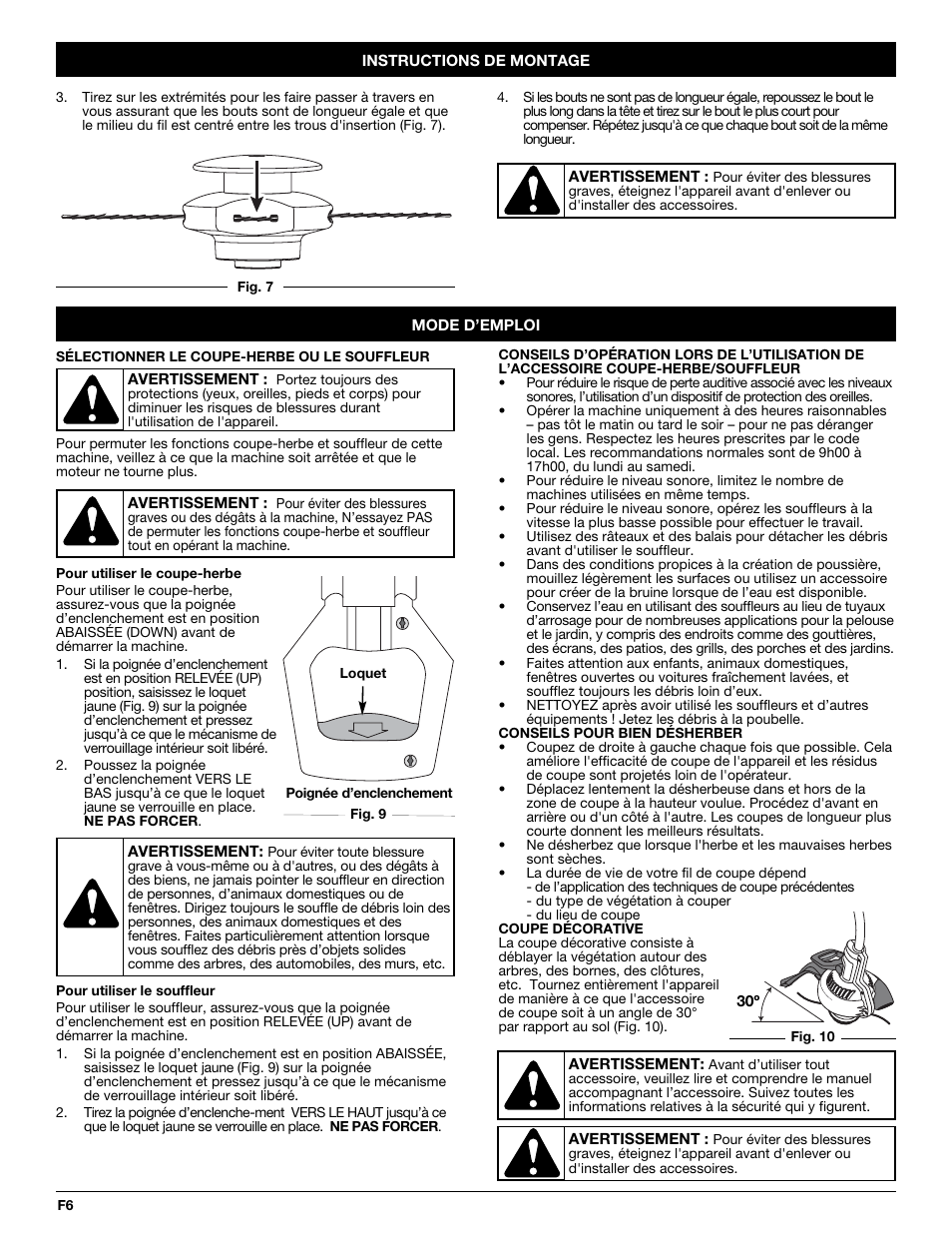 Cub Cadet CCBT User Manual | Page 14 / 24