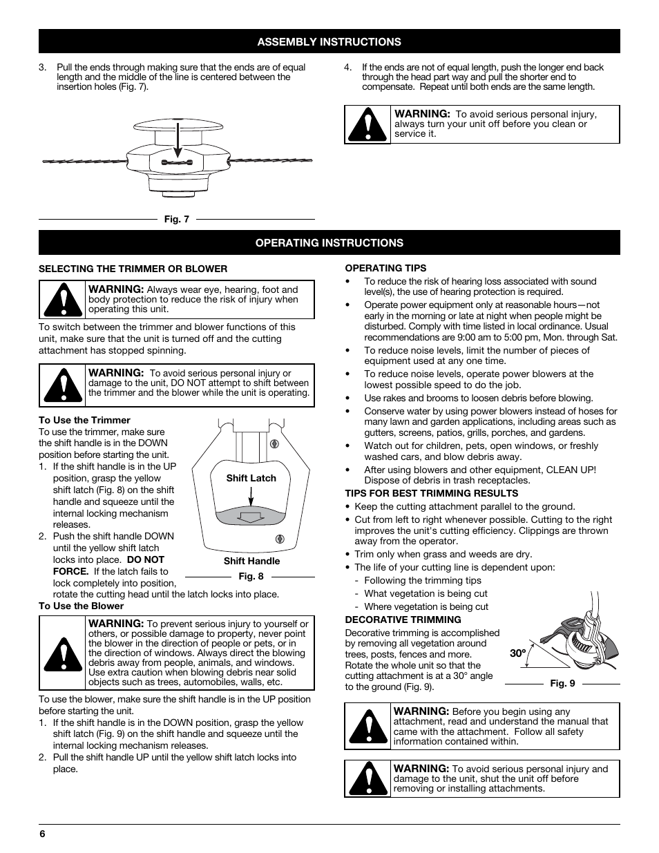 Cub Cadet CCBT User Manual | Page 6 / 24