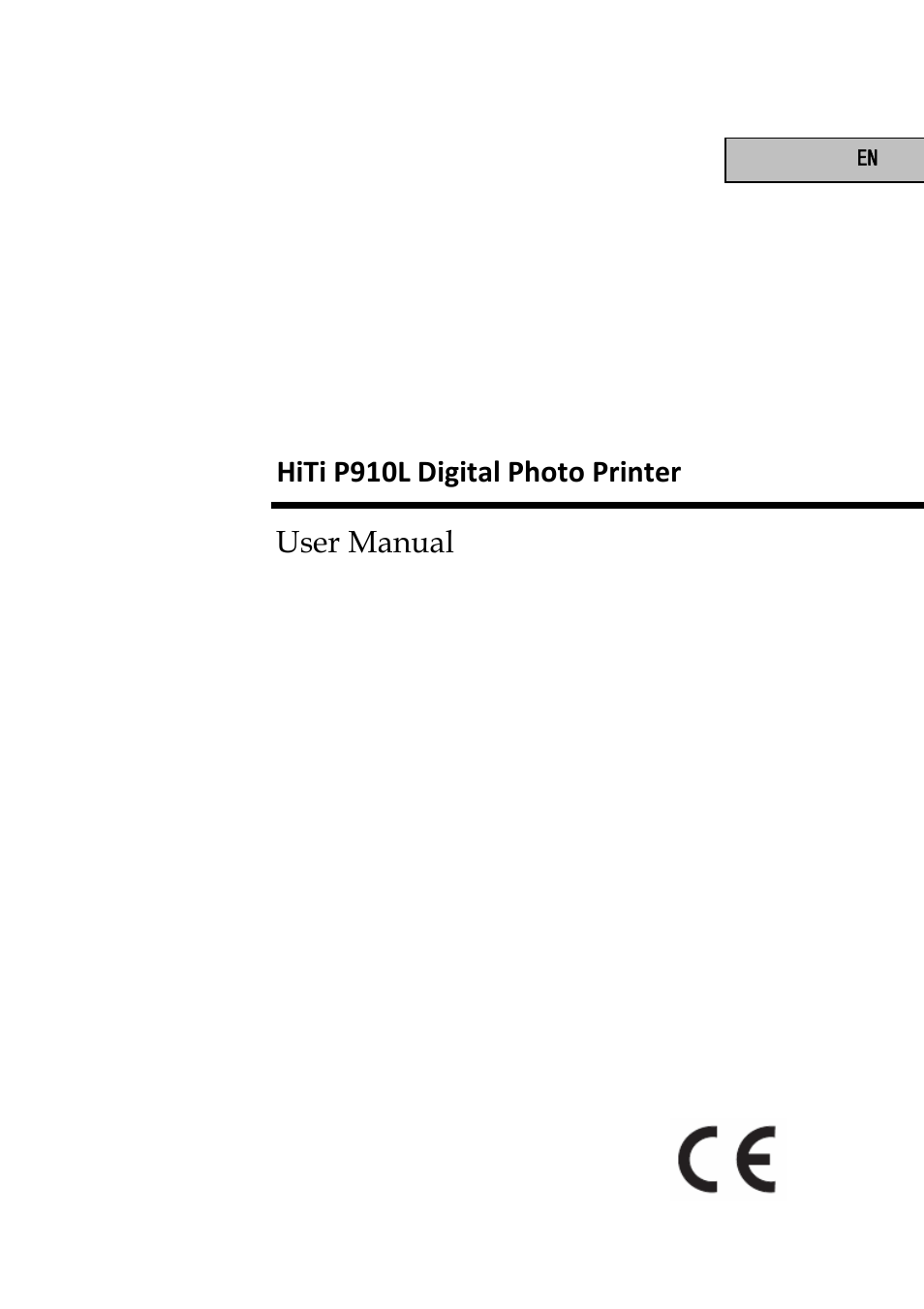 HiTi P910L User Manual User Manual | 25 pages