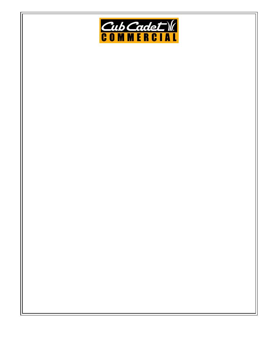 Equipment two-year limited warranty | Cub Cadet 18HP User Manual | Page 28 / 28
