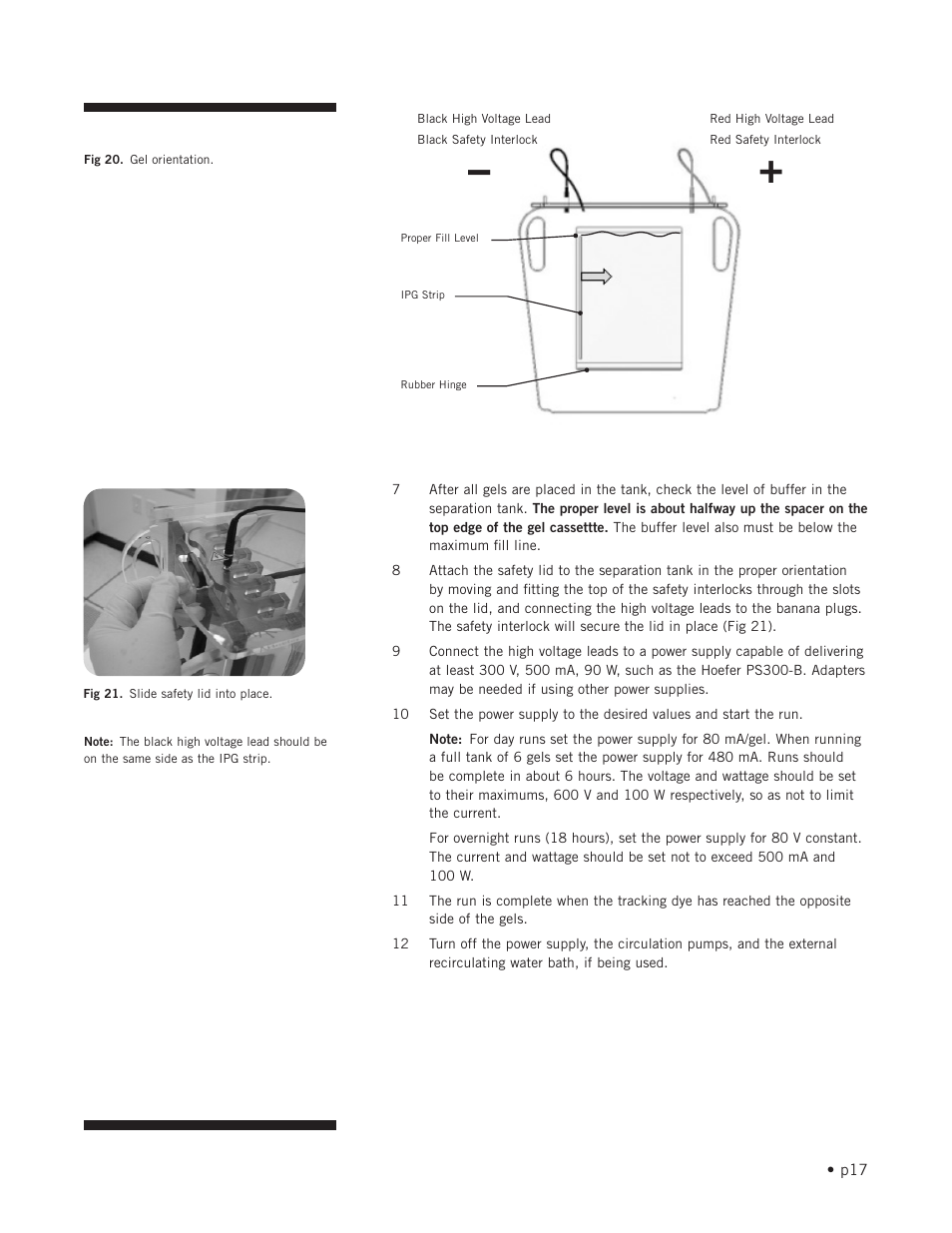 Hoefer SE900 User Manual | Page 23 / 37