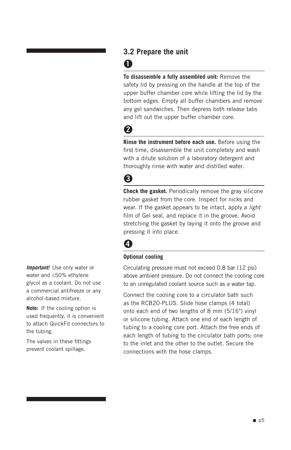 Hoefer SE250 User Manual | Page 13 / 31