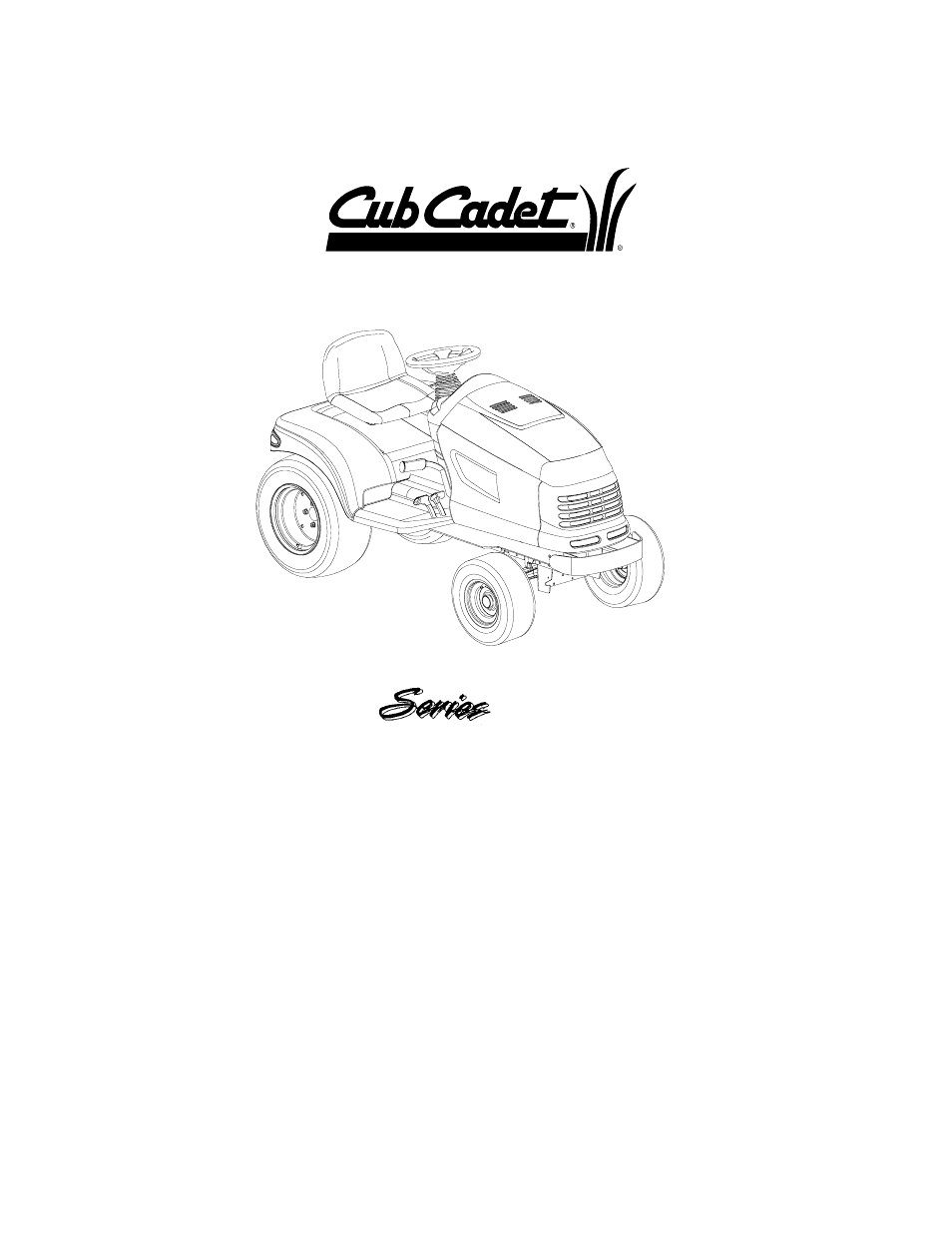 Cub Cadet 3186 User Manual | 40 pages