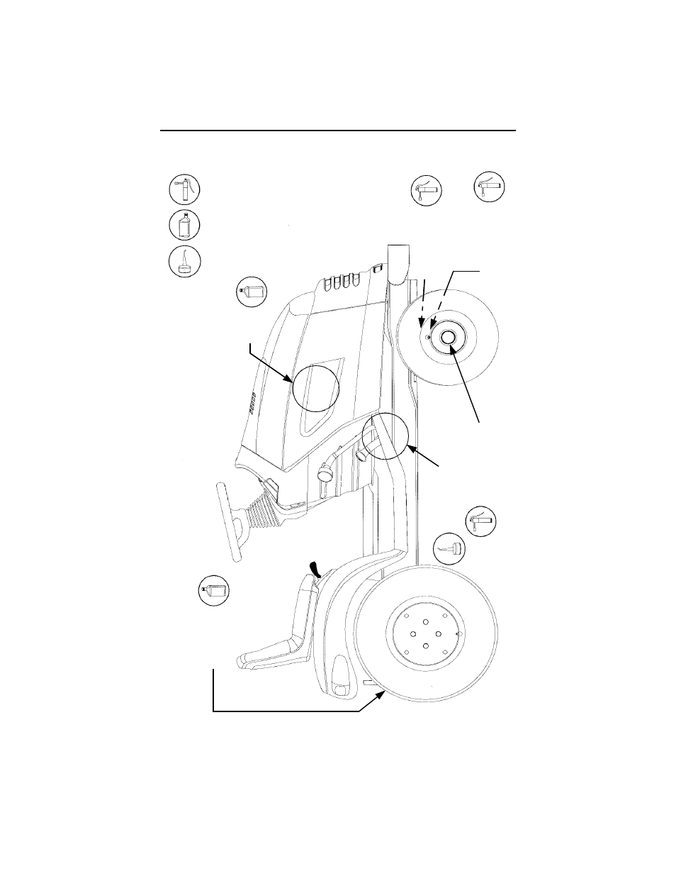 Lubrication illustration | Cub Cadet 3186 User Manual | Page 18 / 40