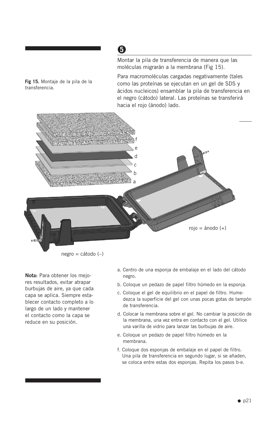 Hoefer SE300 miniVE User Manual | Page 29 / 37
